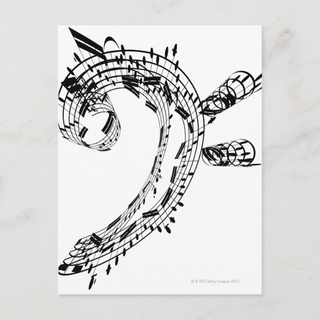 Postal La suite Cello de J.S.Bach (Anverso)