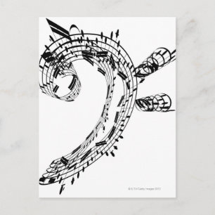 Postal La suite Cello de J.S.Bach