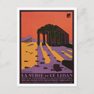 Postal La Syrie Et Le Liban Palmyre