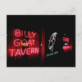 Postal La taberna Billy Goat, Chicago