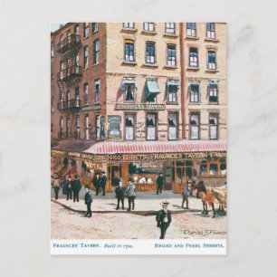 Postal La taberna de Fraunce