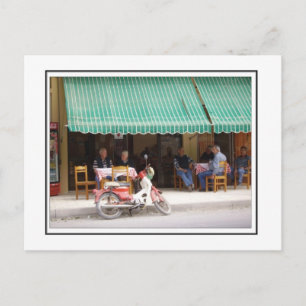 Postal La taberna del pueblo