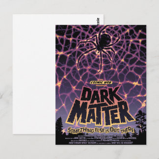 Postal La telaraña cósmica, la galaxia de Halloween del h