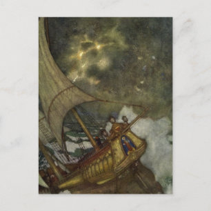 Postal La tempestad de Dulac