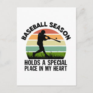 Postal la temporada de béisbol ocupa un lugar especial en
