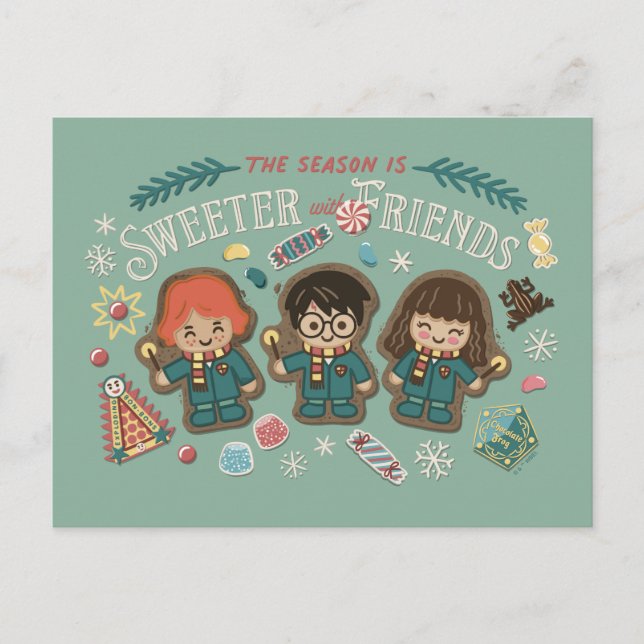 Postal La Temporada es más Dulce con Amigos (Anverso)