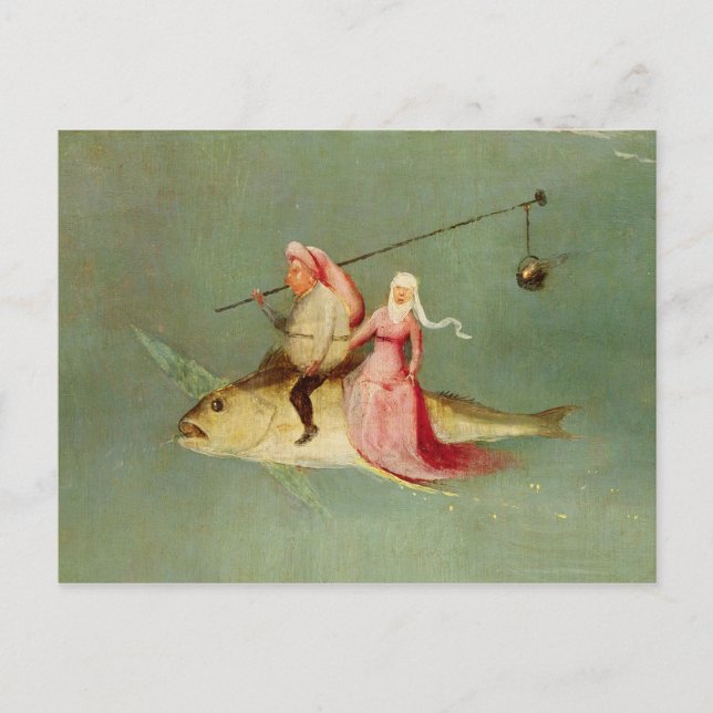 Postal La tentación de San Antonio 2 (Anverso)