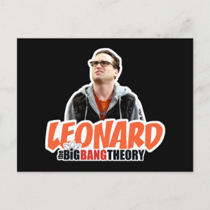 Postal La teoría del Big Bang Leonard