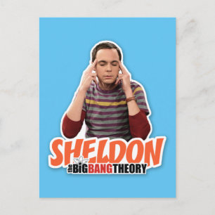 Postal La teoría del Big Bang   Sheldon
