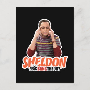 Postal La teoría del Big Bang   Sheldon