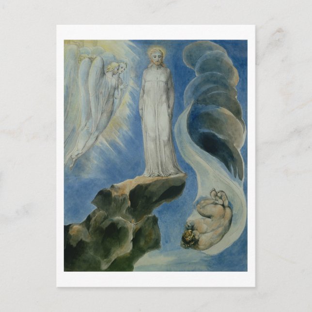 Postal La tercera tentación (Anverso)