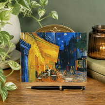 La terraza de café de Van Gogh por la noche