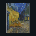 Postal La Terraza De La Cafetería Van Gogh De Noche<br><div class="desc">Cafe Terrace de noche de Vincent Van Gogh.</div>