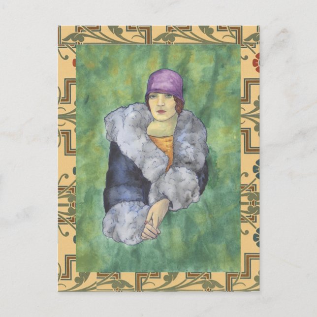 Postal La tía Bette's Coat (Anverso)