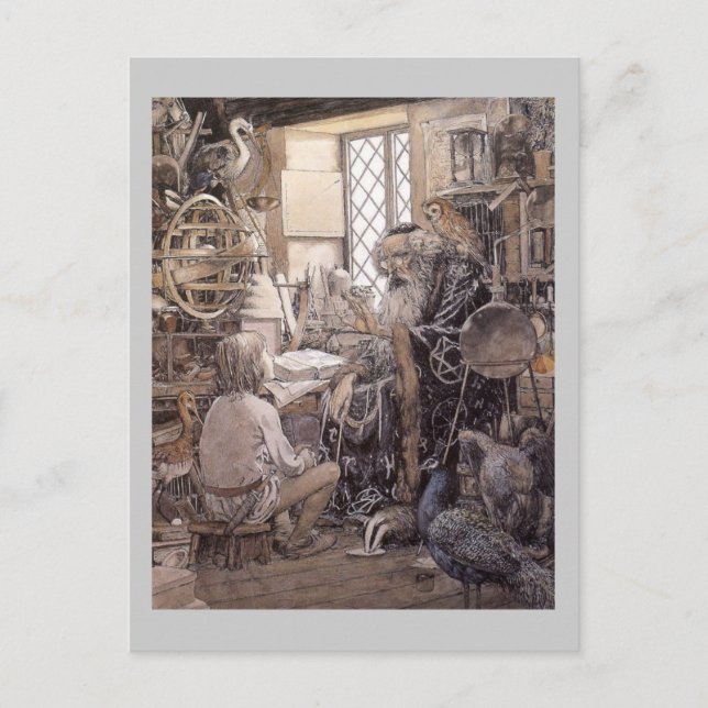 Postal La tienda mágica (Anverso)