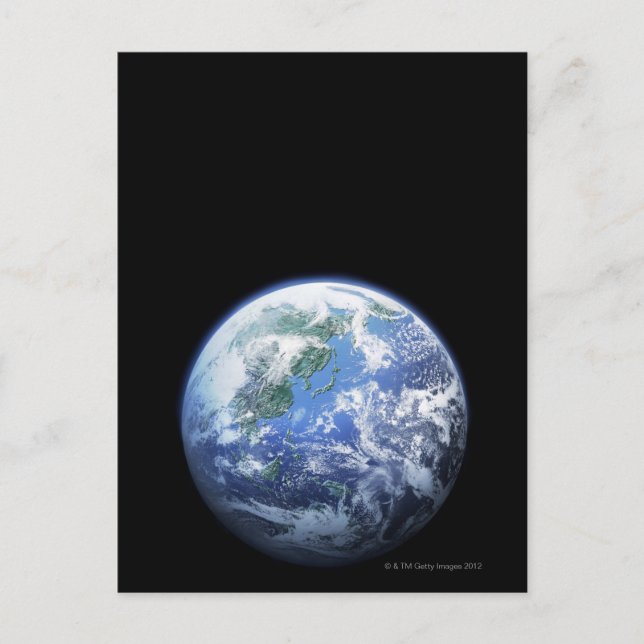 Postal La Tierra (Anverso)