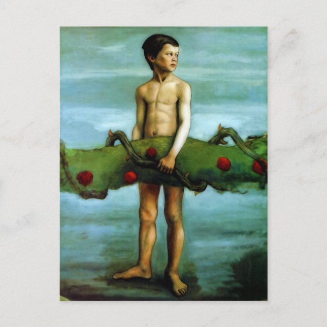 Postal La tierra de la vida (Anverso)