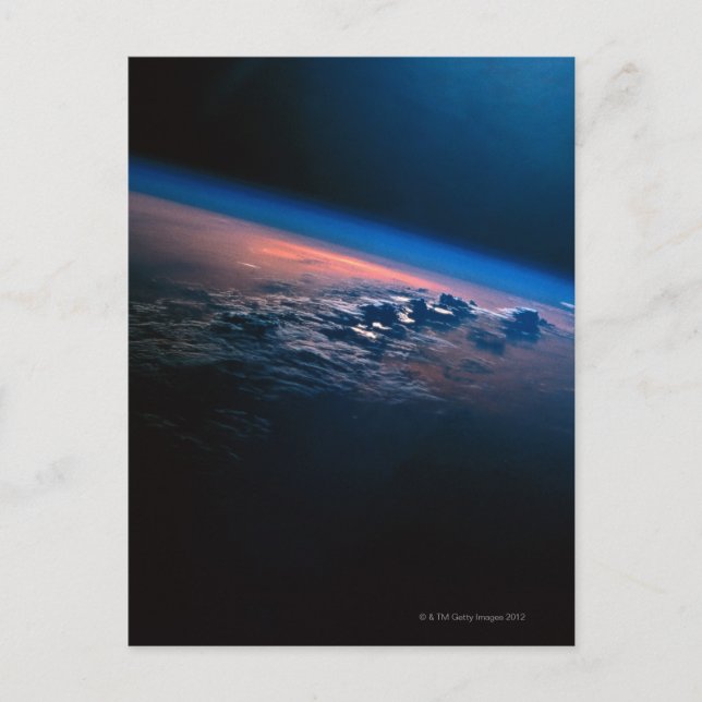 Postal La Tierra desde el espacio ultraterrestre 2 (Anverso)