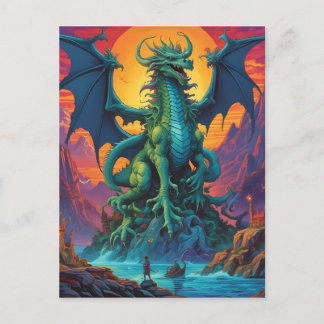 Postal La tierra es el dragón