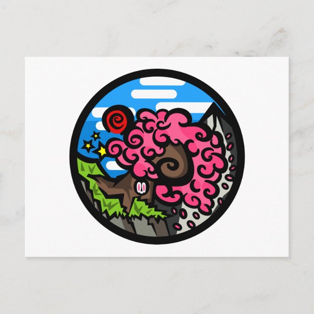 Postal La Tierra Mágica (Anverso)