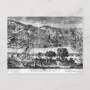 Postal La toma de Heidelberg el 22 de mayo de 1693