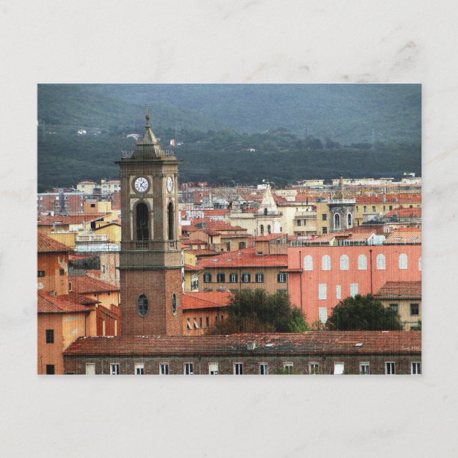 Postal La torre de la Campana (Anverso)