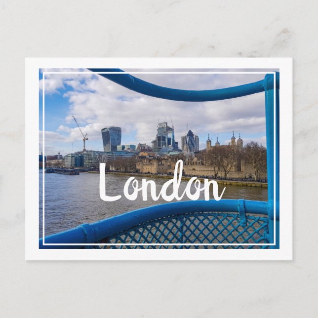 Postal La Torre de Londres Inglaterra Gran Bretaña (Anverso)