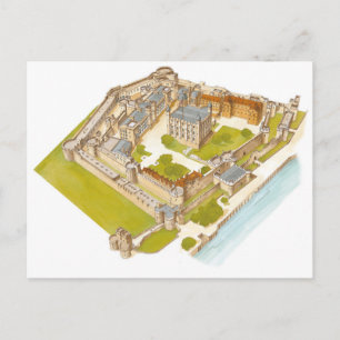 Postal La Torre de Londres. Londres