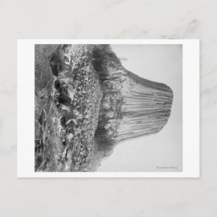 Postal La Torre del Diablo desde Occidente con caídas