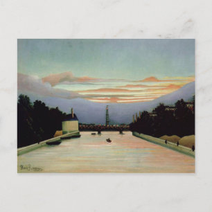 Postal La Torre Eiffel Henri Rousseau 1898