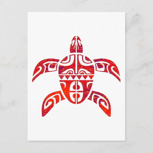 POSTAL LA TORTUGA DE FIYIAN (Anverso)