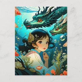 Postal La tradición de los cuentos de hadas eslavos se ca