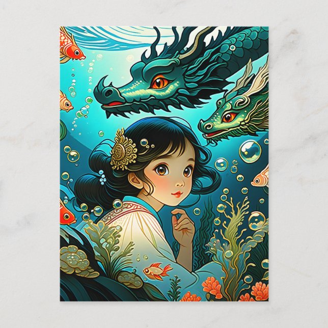 Postal La tradición de los cuentos de hadas eslavos se ca (Anverso)