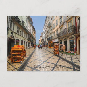 Postal La tranquila mañana de Coimba - El verdadero Portu