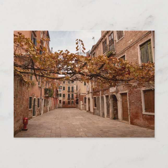 Postal La tranquilidad de Venecia (Anverso)