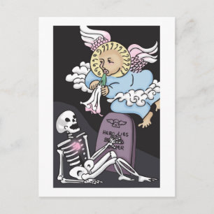 Postal La trompeta de Angel