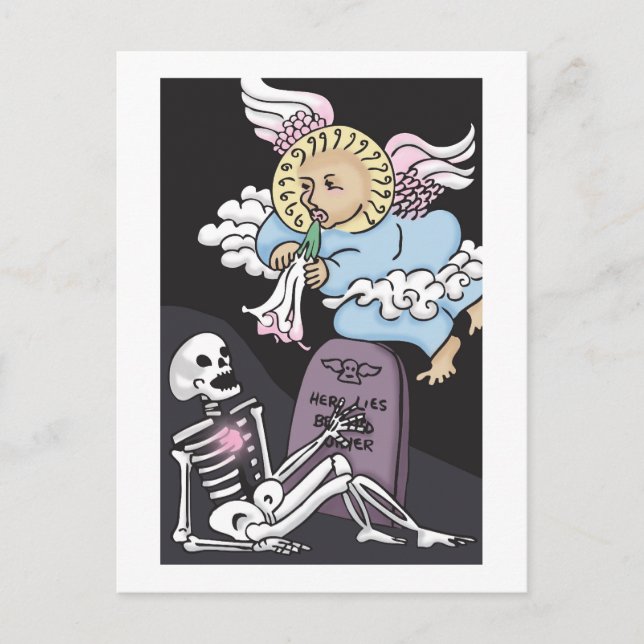 Postal La trompeta de Angel (Anverso)