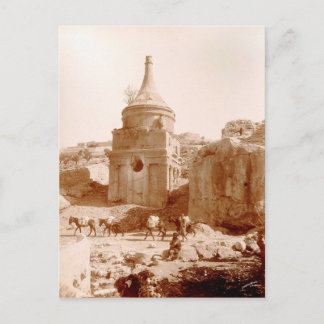 Postal La tumba de Absalón en Jerusalén