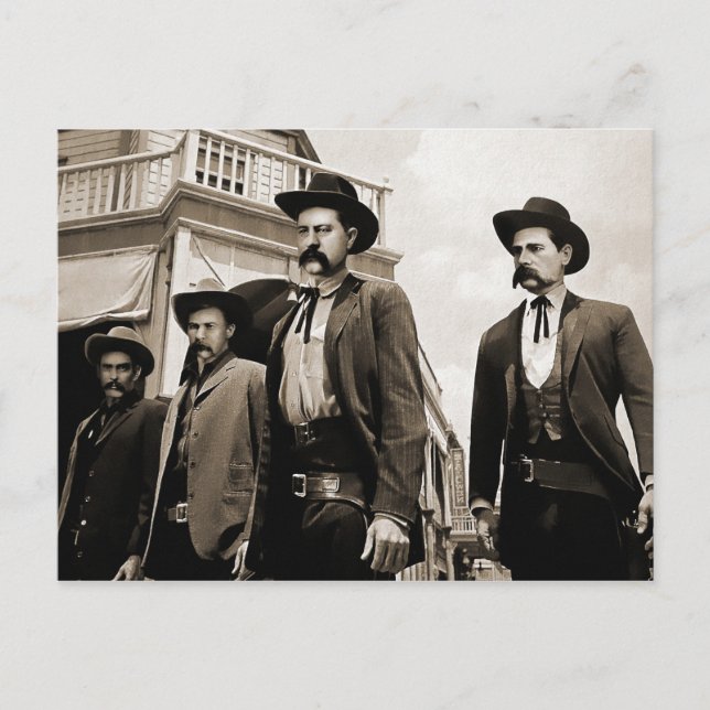 Postal La tumba de Earps y Doc Holliday (Anverso)