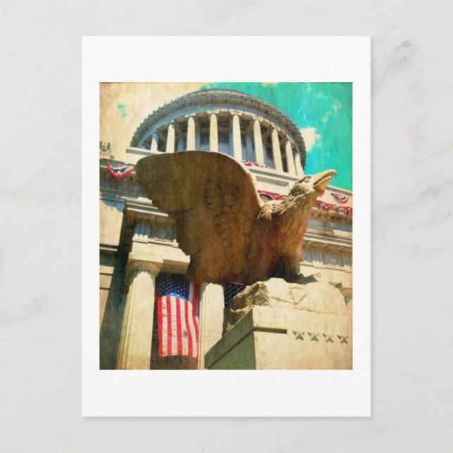 Postal La tumba de Grant (Anverso)