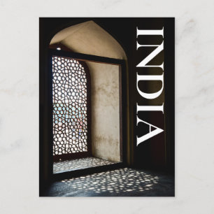 Postal La tumba de Humayun en Nueva Delhi