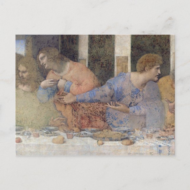 Postal La última cena, 1495-97 2 (Anverso)