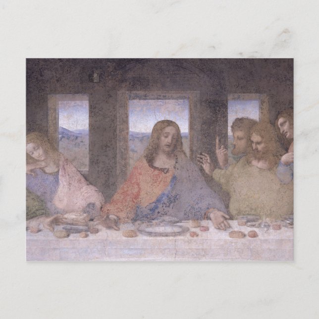 Postal La última cena, 1495-97 2 (Anverso)