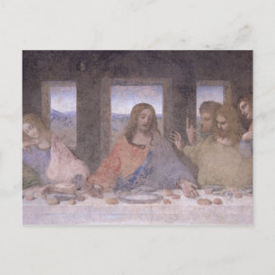 Postal La última cena, 1495-97 2