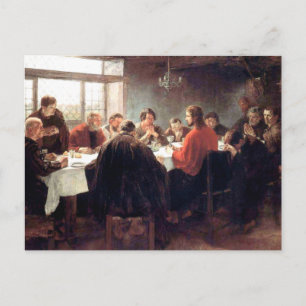 Postal La Última Cena De Fritz Von Uhde 1886