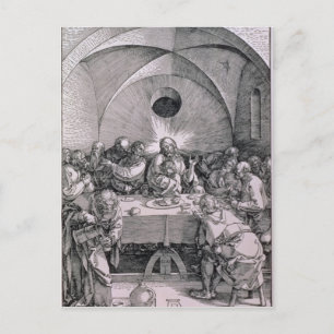 Postal La última cena de la "gran pasión"