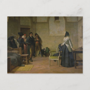 Postal La última mañana de Marie-Antoinette