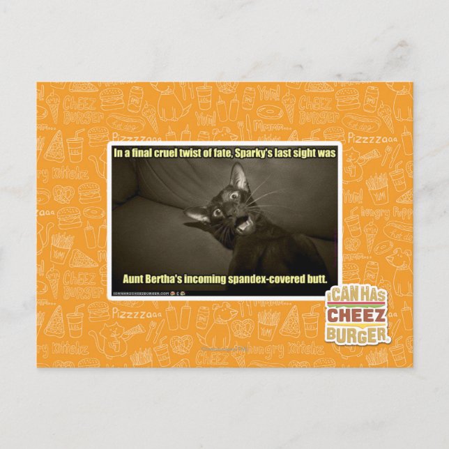 Postal La última visión de Sparky (Anverso)