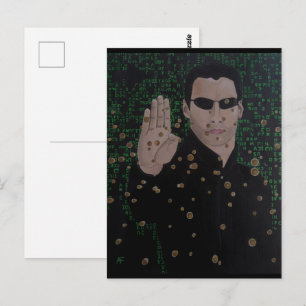 Postal La única pintura de Alfred Fox