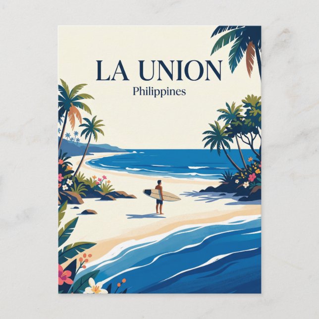 Postal La Unión Filipinas (Anverso)